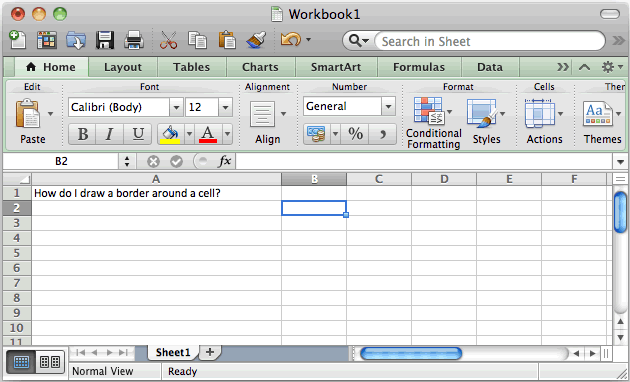 Microsoft excel for macbook